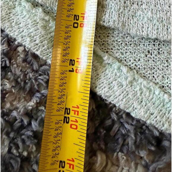 Forever 21 Mint Green Sweater Knit Cap Sleeve Top - Size S - Picture 4 of 5